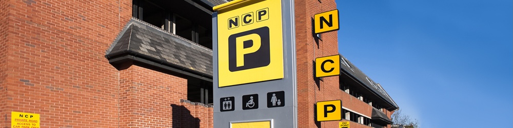 Parking banner