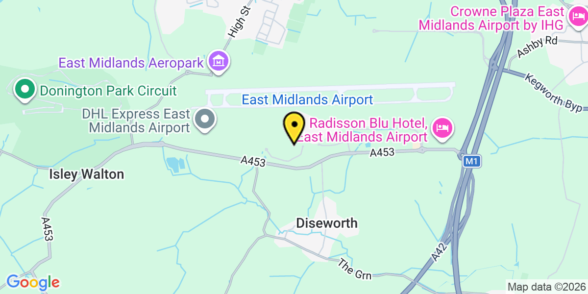 Map of East Midlands Mid Stay 2