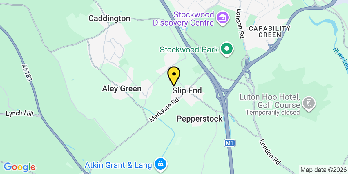 Map of Airparks Park and Ride Luton
