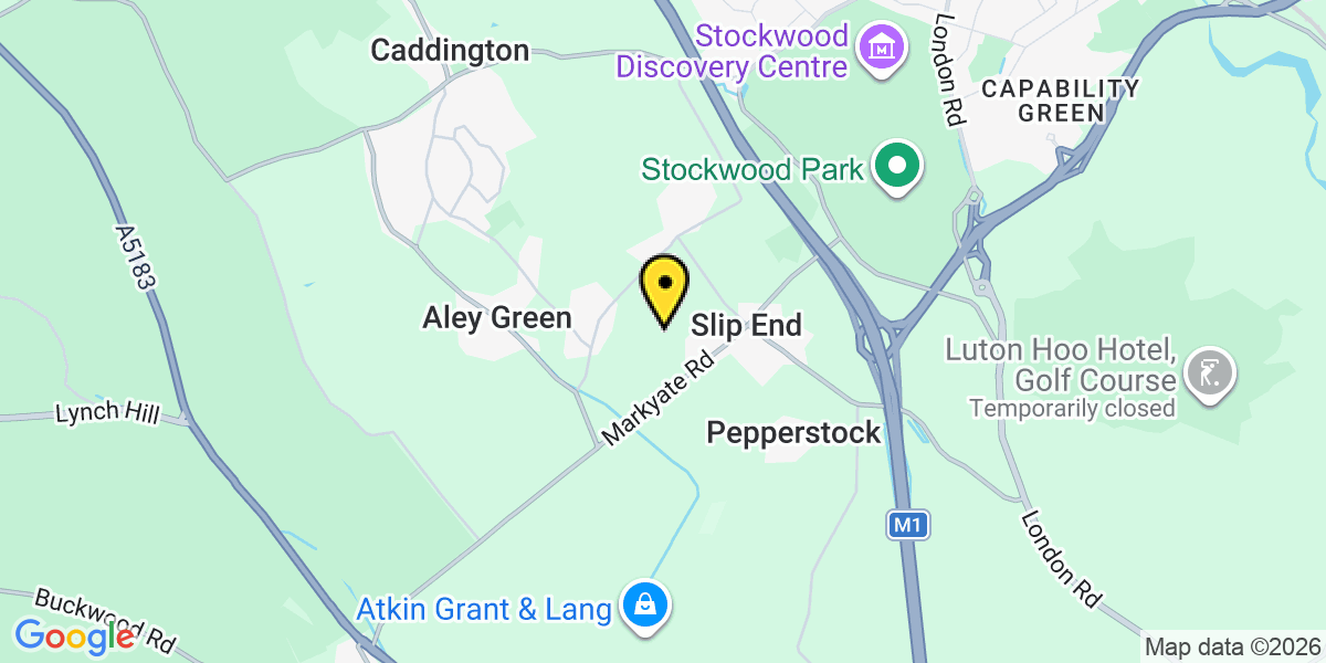 Map of APH Park and Ride Luton