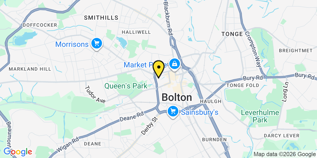 Map of Bolton St Helena Road