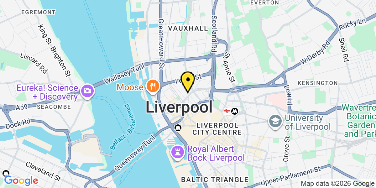 Map of Liverpool Smithfield