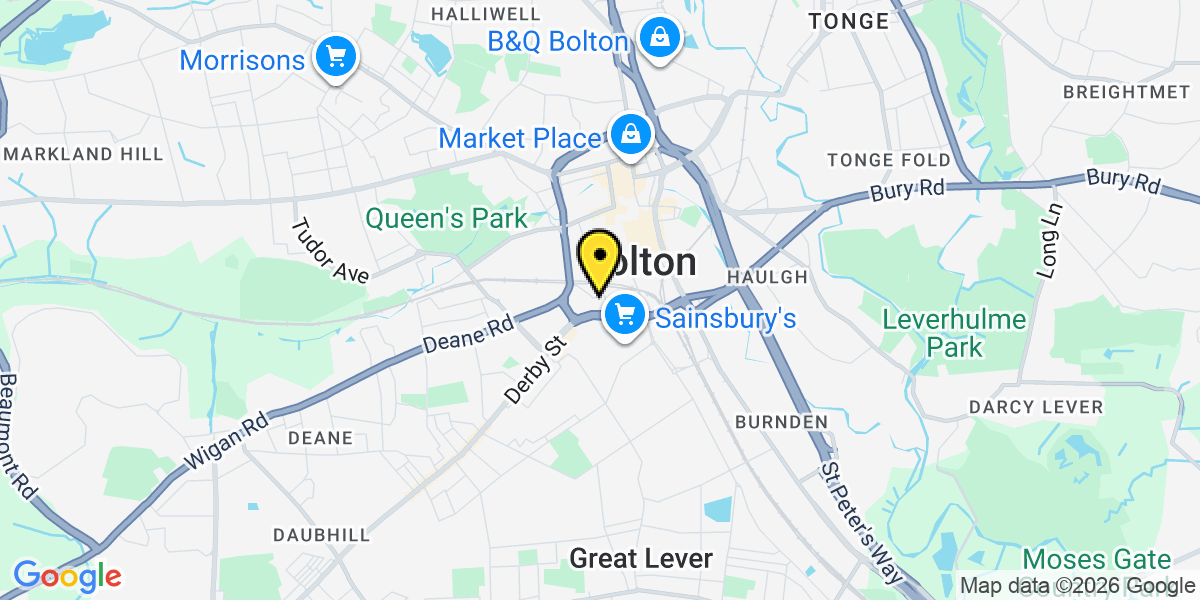 Map of Bolton Blackhorse Street