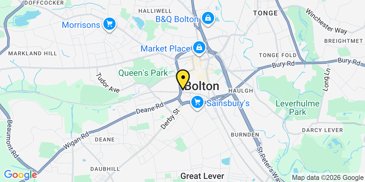 Map of Bolton Ashburner Street