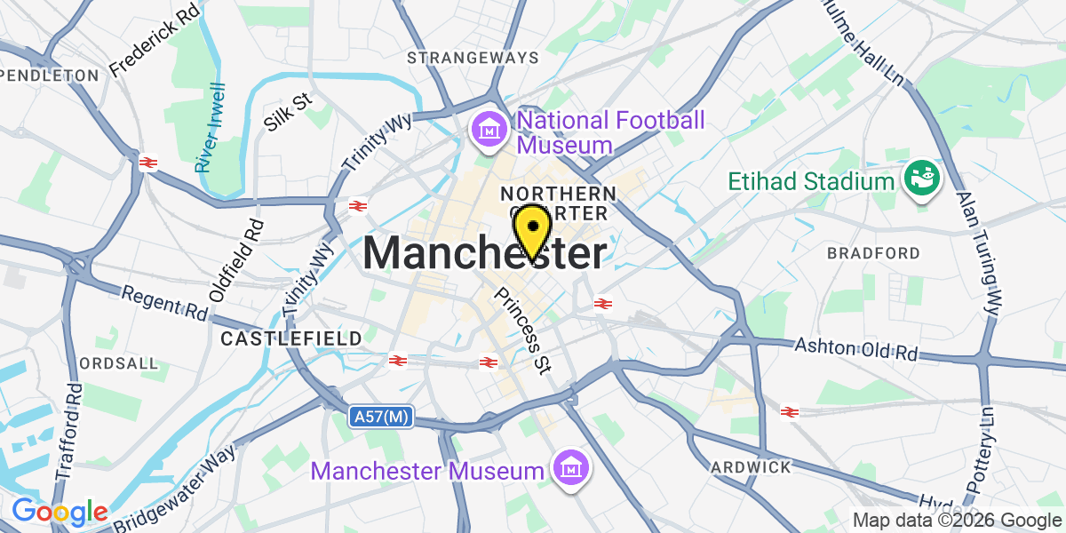 Map of Manchester Piccadilly Plaza