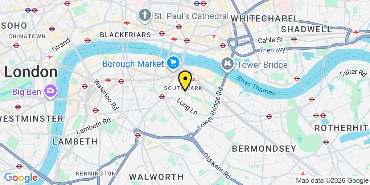 Map of London Bridge