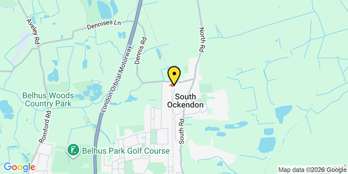 Map of Ockendon Station (C2C)