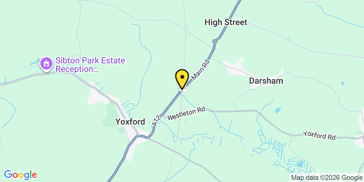 Map of Darsham Station (Greater Anglia)