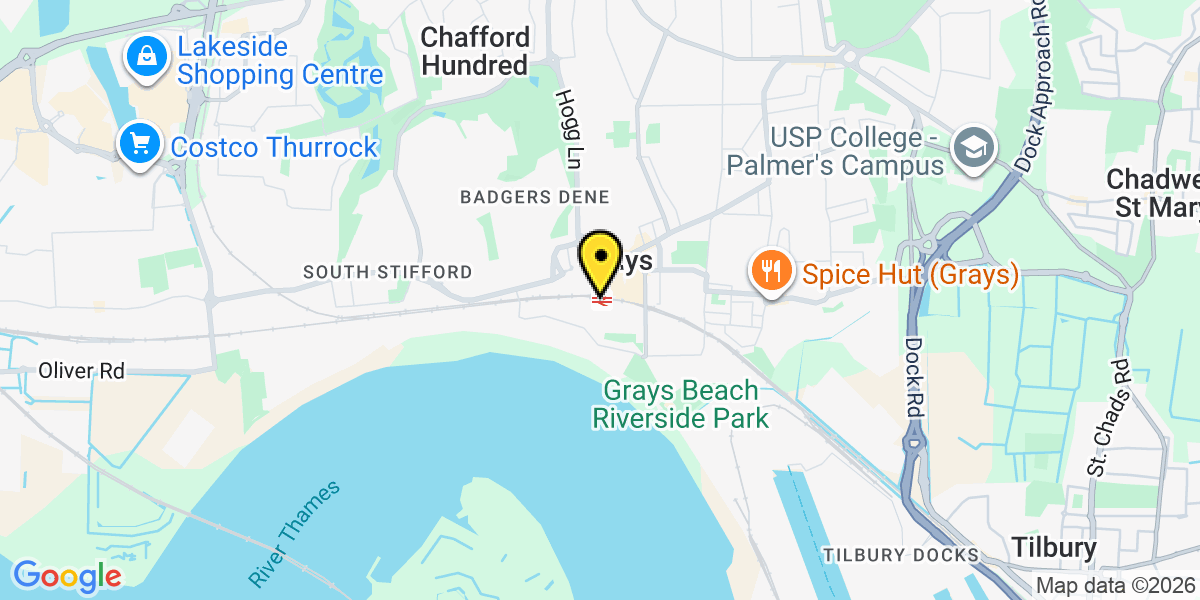 Map of Grays Station (C2C)